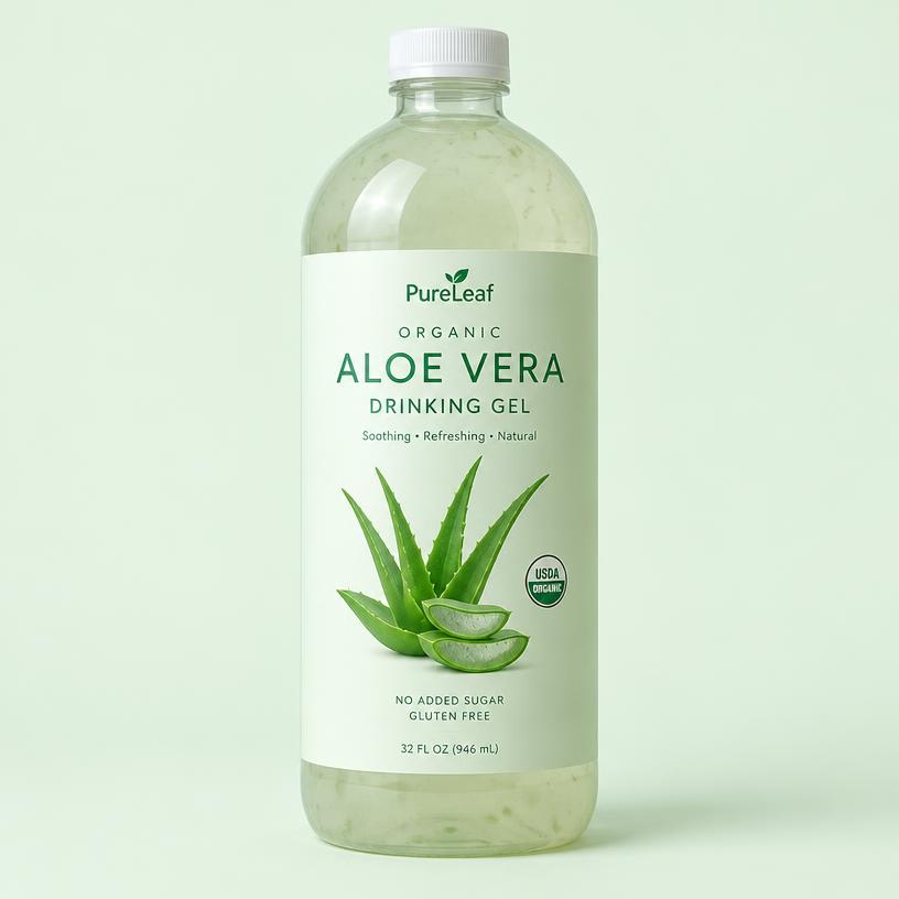 Økologisk Aloe Drikkegel Natural